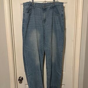 Classic Blue Relaxed Fit Men's Jeans